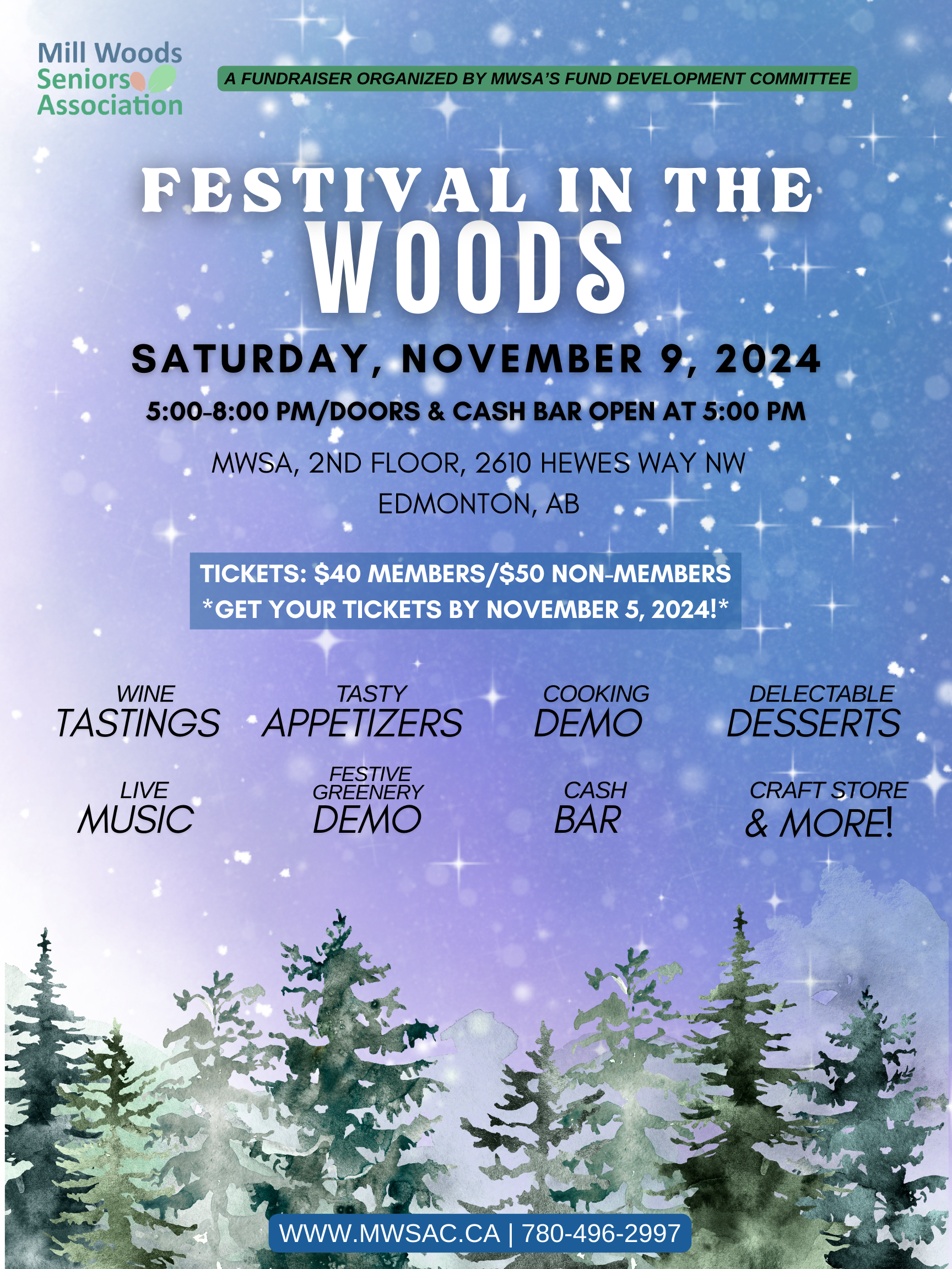 mwsa festival in the woods november 2024