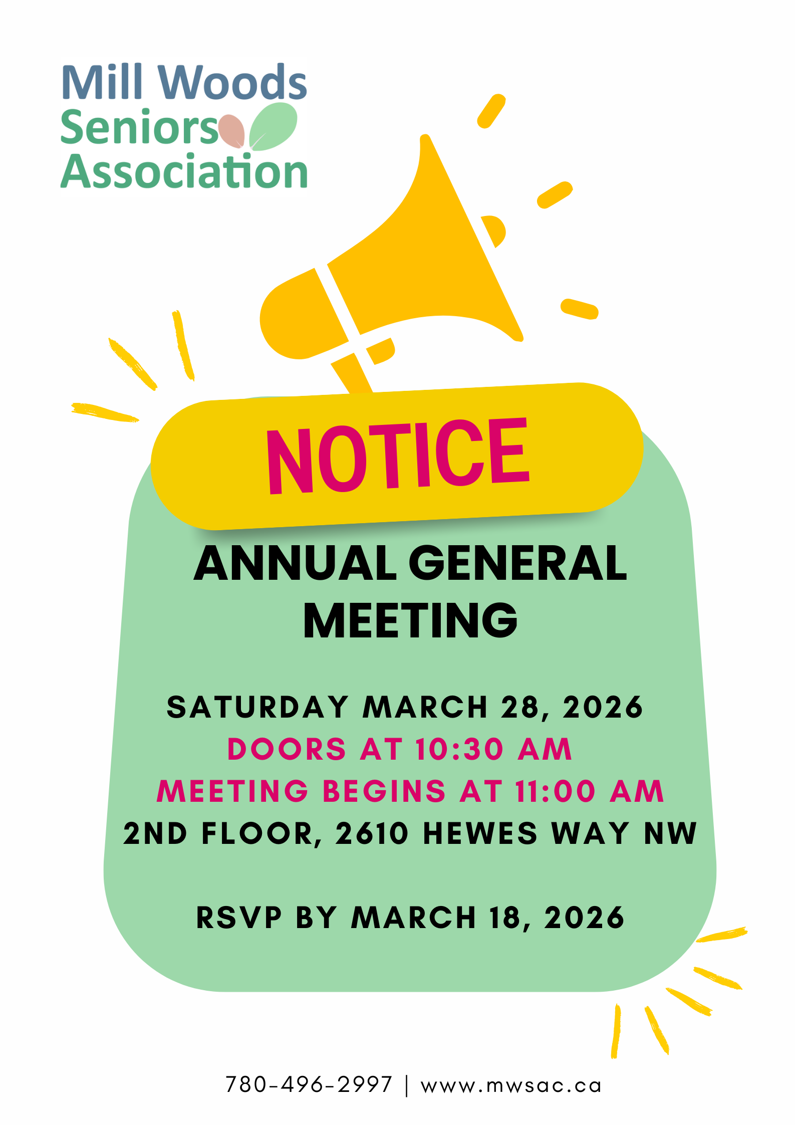 mwsa annual general meeting 2026